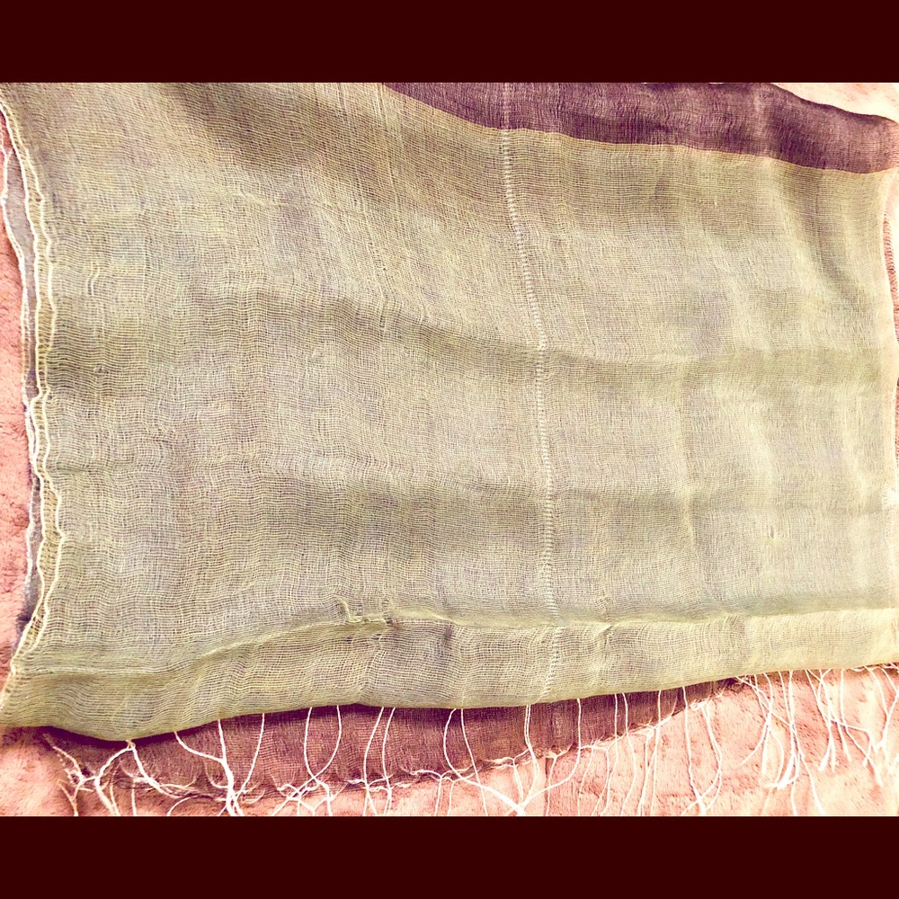 Very Lightweight Strawlike Scarf